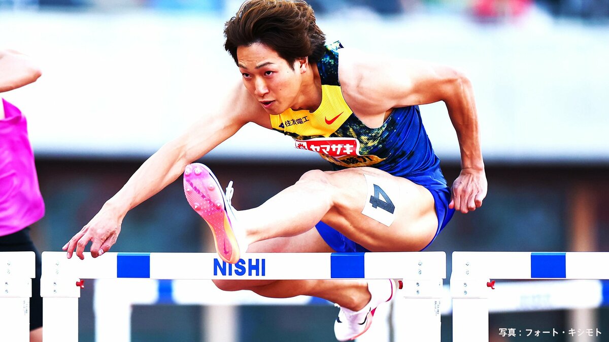 男子110mハードルで泉谷駿介が2連覇達成!通算5度目Vでアジア大会代表に内定【陸上・日本選手権】