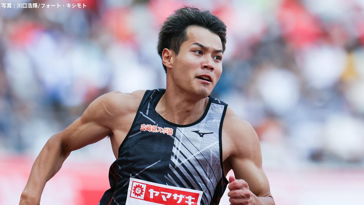 男子200mで水久保漱至が20秒14で初優勝、アジア大会代表に内定「19秒台と優勝が最大目標」【日本選手権】