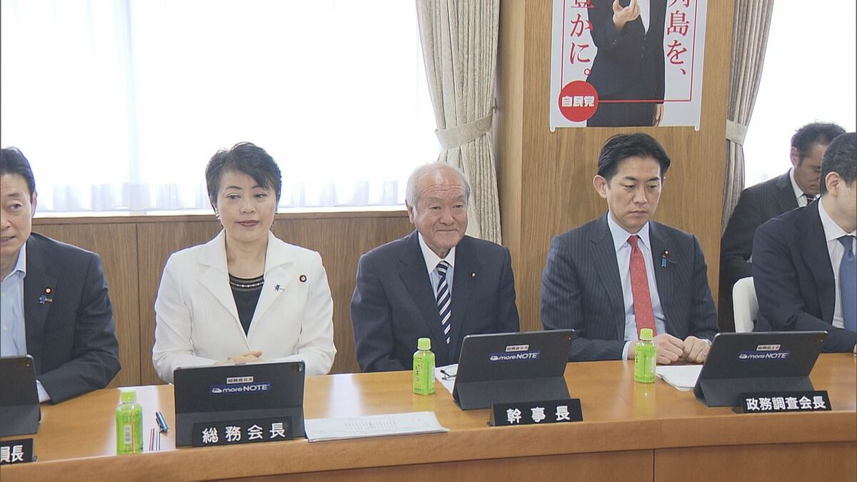 衆議院の議員定数「比例のみ176議席から45議席を削減」とする法案 自民党が総務会で了承