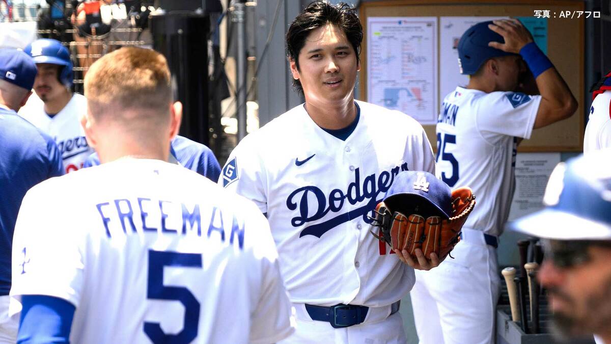 大谷翔平 6回4失点➡DH解除で代打出場に球場騒然、流血も力投して7勝目 フリーマンが劇的逆転弾 ド軍3連勝で貯金“21”