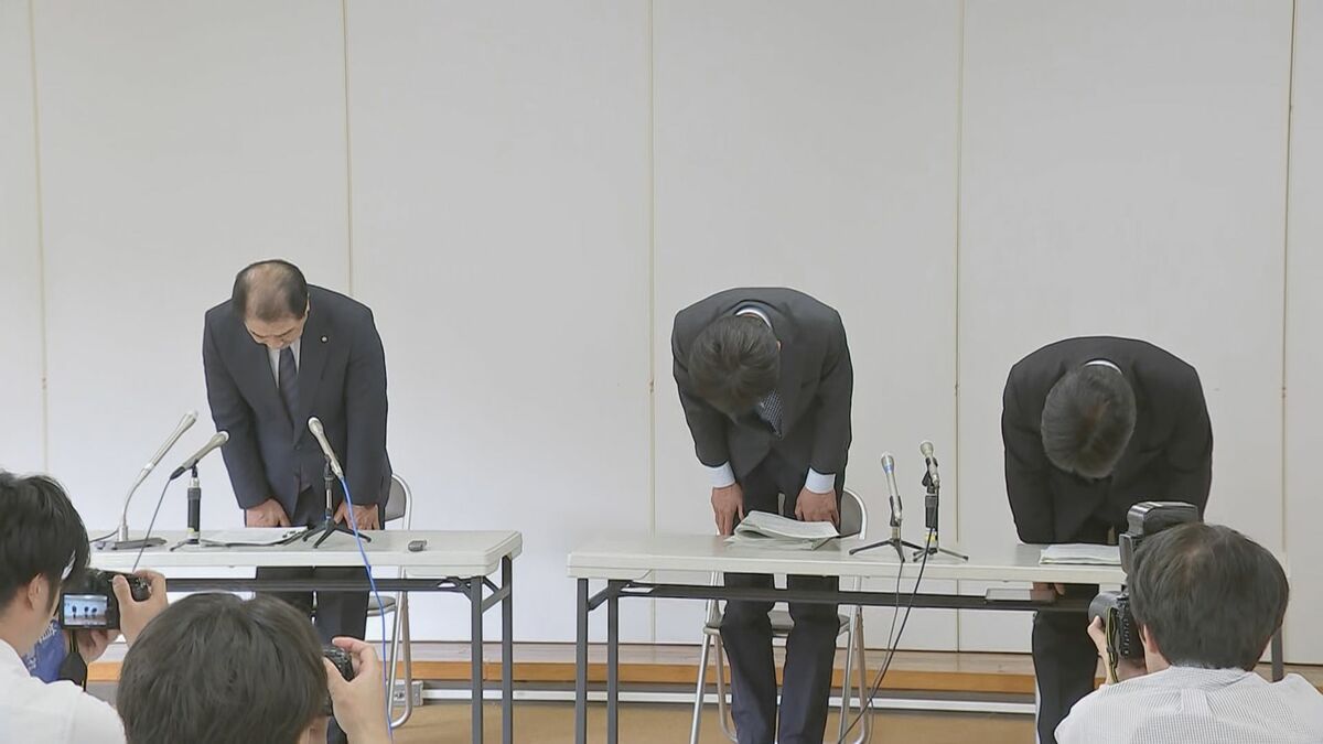 「村政への信頼を著しく失墜させた」村長が会見で謝罪 上野村職員と東京電力パワーグリッド社員らの談合事件 群馬・上野村