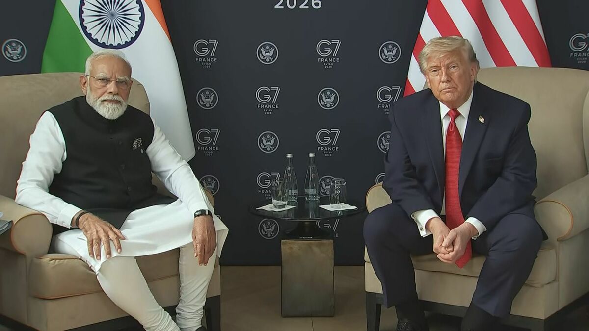 トランプ大統領 インドのモディ首相と首脳会談 貿易協定などをめぐり協議