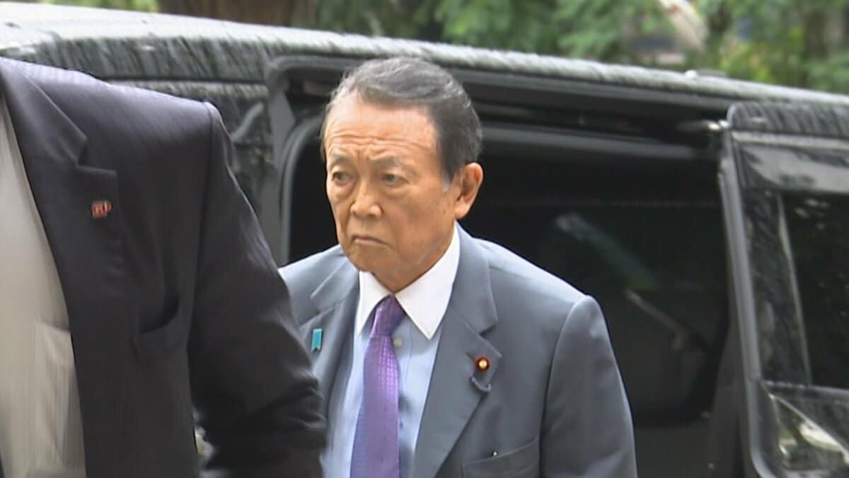 麻生副総裁「何としても今国会で成案を」 皇族数確保をめぐる皇室典範の早期改正を重ねて強調
