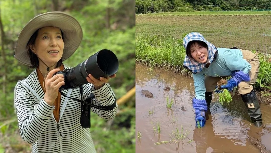 【 磯野貴理子 】「田植えしました」田植機を駆り「隅っこは手植えで」 先日撮影したカイツブリは「雛が2羽」 フォロワー「美味しいお米が楽しみ」