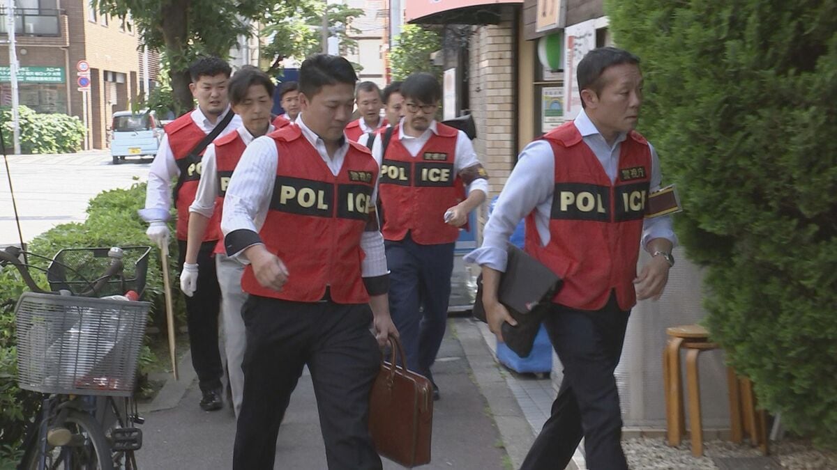 指定暴力団・住吉会系「幸平一家」の組事務所に家宅捜索 傘下組織組員の男など3人が恐喝未遂容疑で逮捕された事件で 警視庁