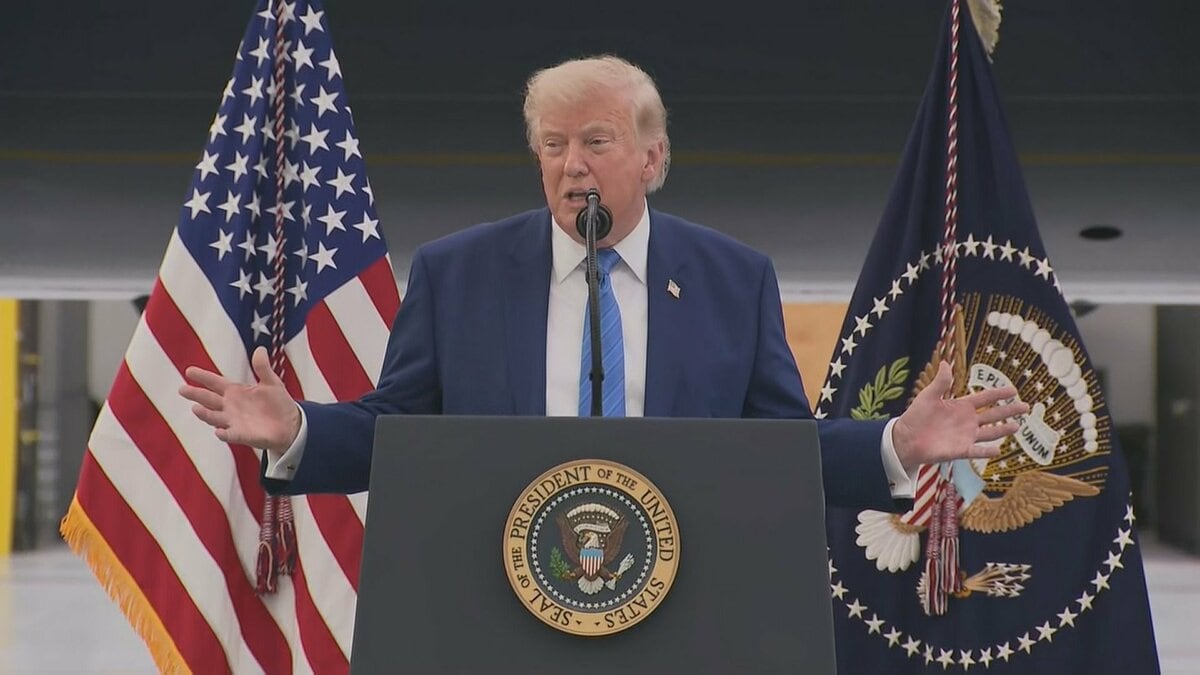 トランプ大統領 イランとの戦闘終結の最終合意「非常に良い結果になるだろう」 合意に至らなければ「好ましくない措置を講じる」