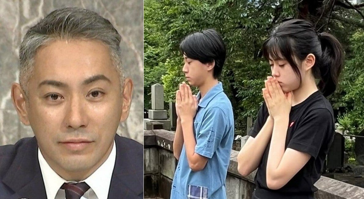 【 市川團十郎 】 「明日は麻央の祥月命日です」 長女・麗禾さんと長男・勸玄さんが お墓参りへ