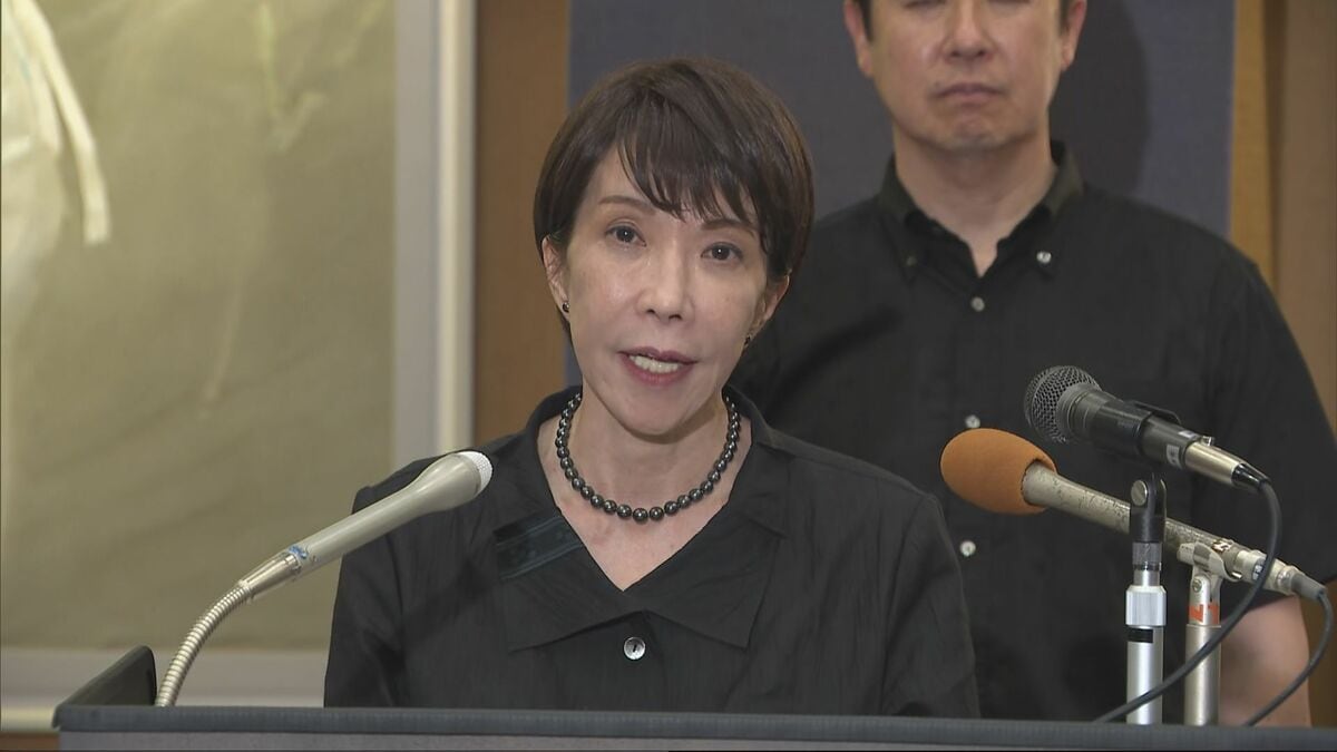 【速報】高市総理「二度と戦争の惨禍を繰り返さないよう不断の努力」 就任後初の沖縄訪問 沖縄戦から81年「慰霊の日」