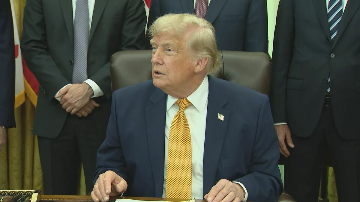 トランプ大統領 22日にホルムズ海峡から運ばれた石油「過去最高」の1900万バレルと表明 イランが核査察「永久に」受け入れ合意とも主張