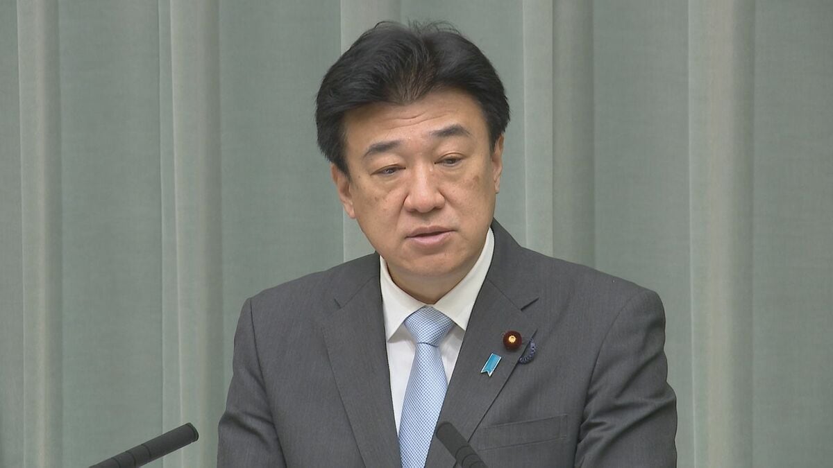木原官房長官「極めて遺憾」外交ルートを通じ中国に抗議 中国が東シナ海西側の海域で移動式掘削船を固定