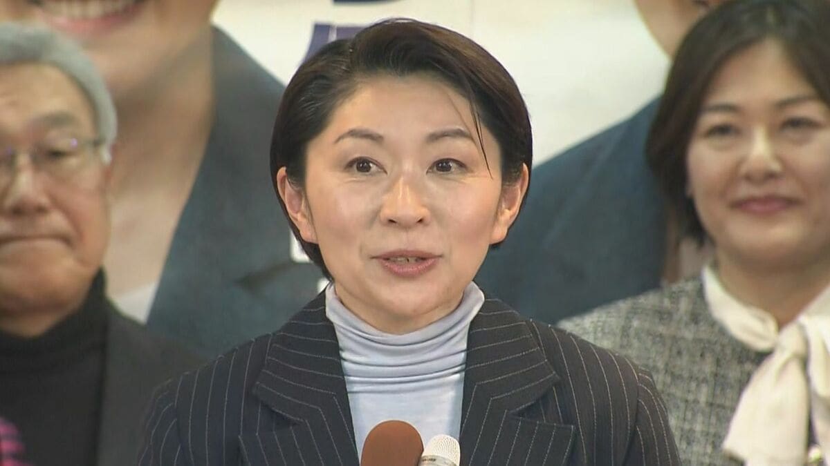 小渕優子議員が自民党「税調インナー」辞任の意向周囲に伝える　消費税減税の方針に反発か
