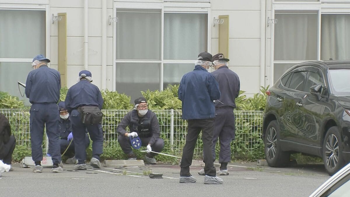 群馬・高崎市で女性殺害　女性の車で事故を起こし死亡した男 事件後に自宅に立ち寄る　ドアノブには血のような痕も