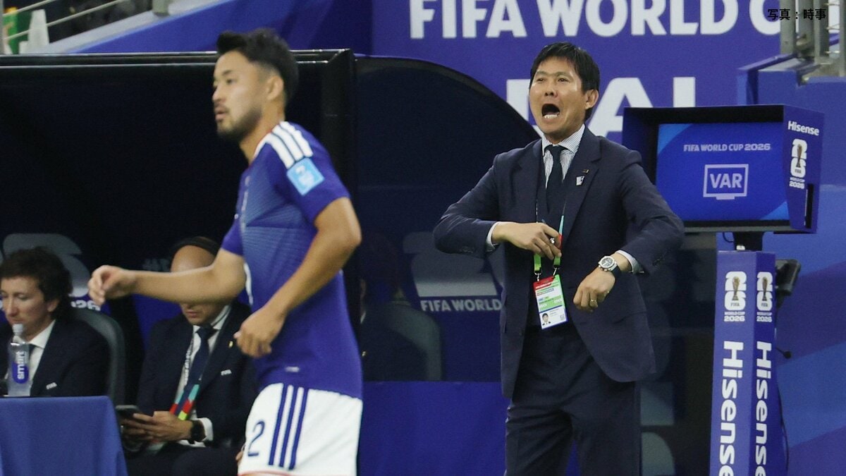 森保ジャパン前半は0－0の同点、39分にキャプテンの板倉が交代、オランダは2点リード【北中米W杯】