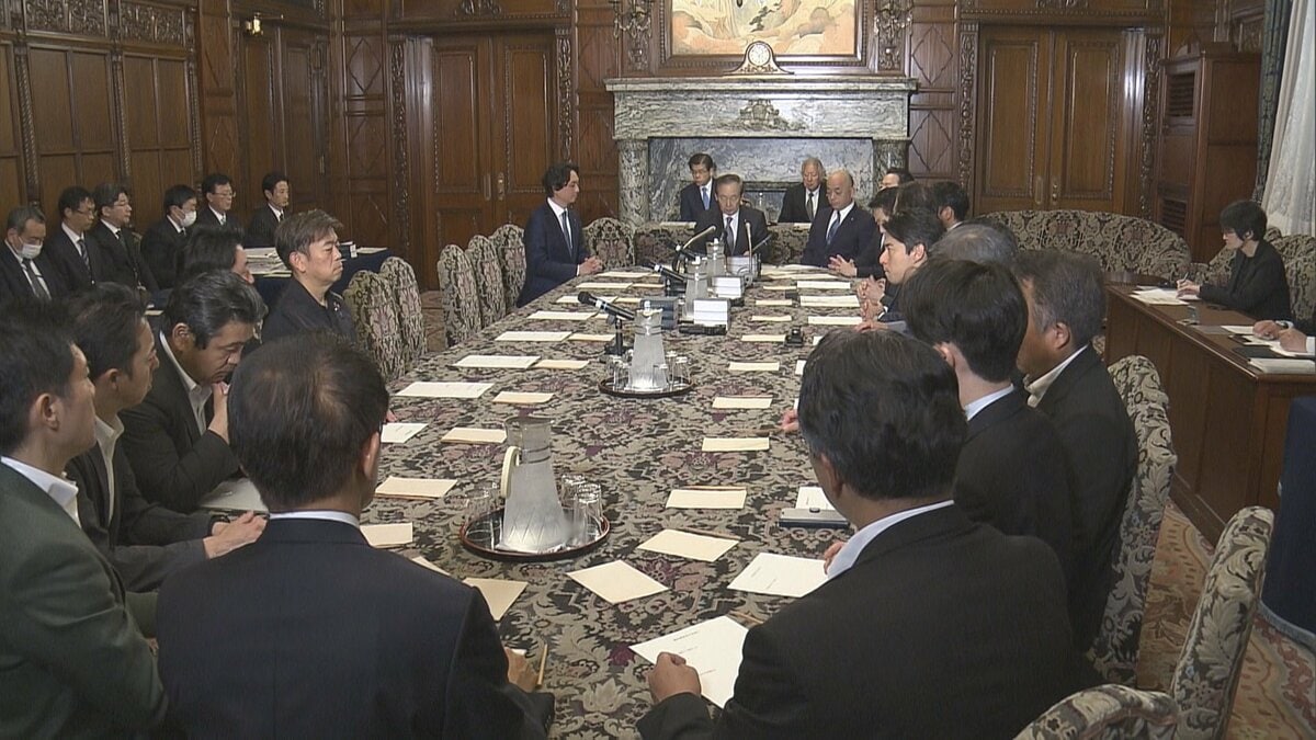 「議員定数削減法案」「副首都法案」が審議入りへ　衆院議運委員長が職権で委員会採決決定　野党側は反発して欠席