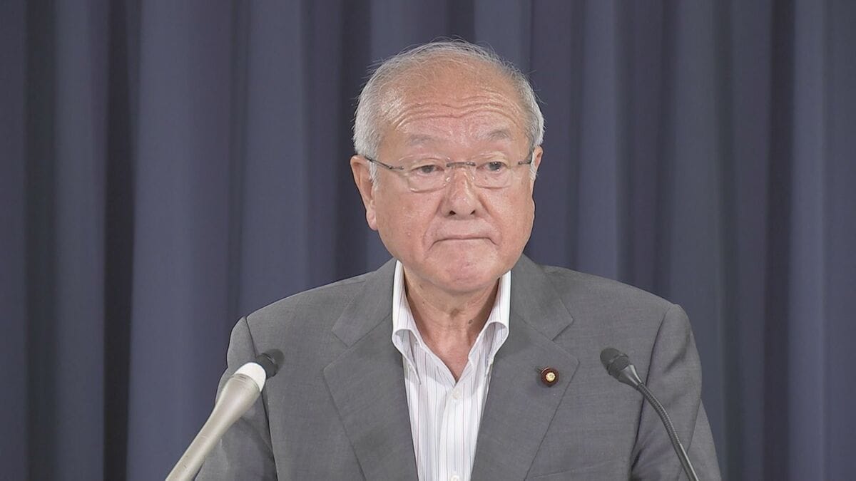 自民・中曽根元外務大臣の愛子さまめぐる発言受け　鈴木幹事長「直すところは直したと理解」「発言にはそれぞれ気をつける必要がある」