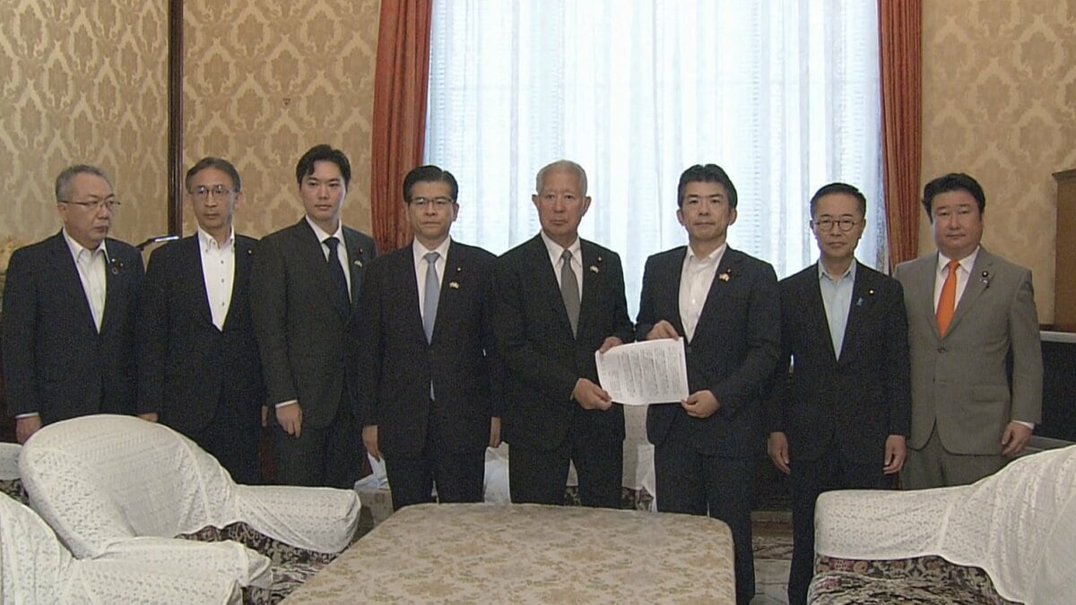 「戦後最悪の議会制民主主義の危機」野党　国会正常化を議長に申し入れ