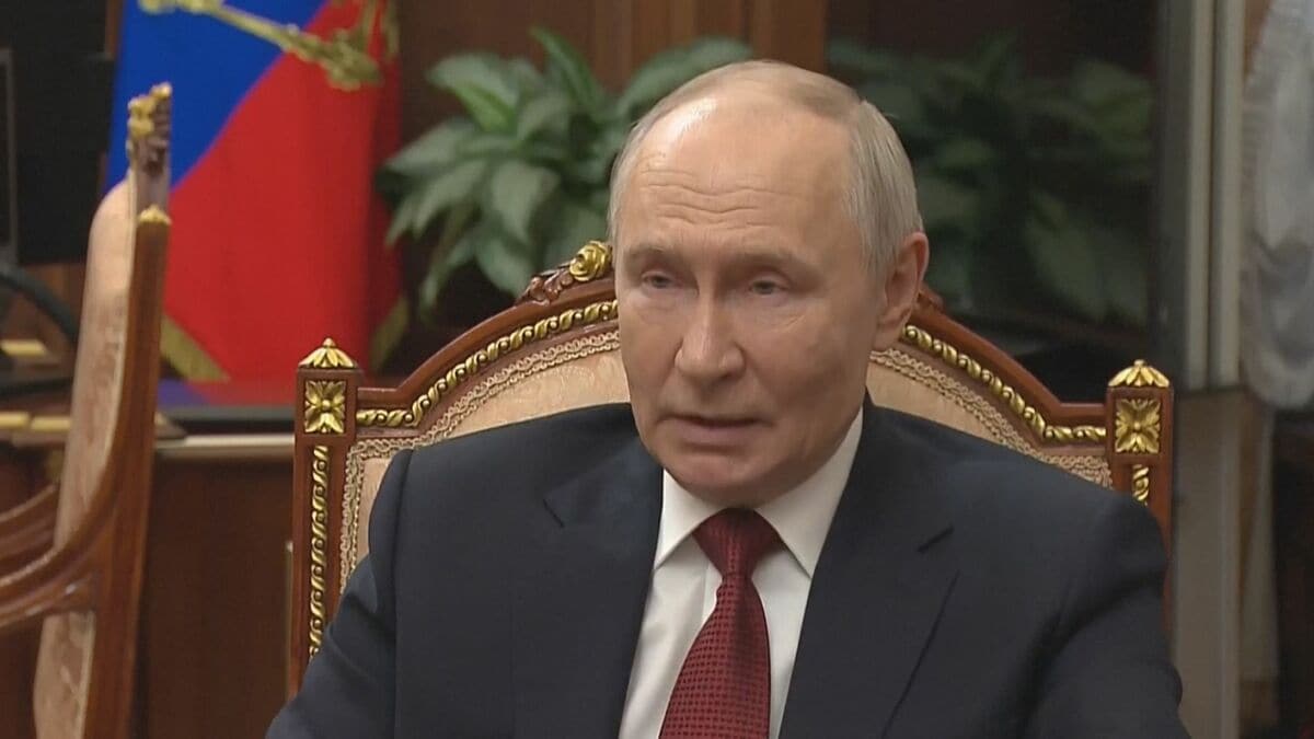 ロシア・プーチン大統領「ウクライナが新提案」主張 ゼレンスキー氏は「ロシアは終戦のための提案を毎回拒否」