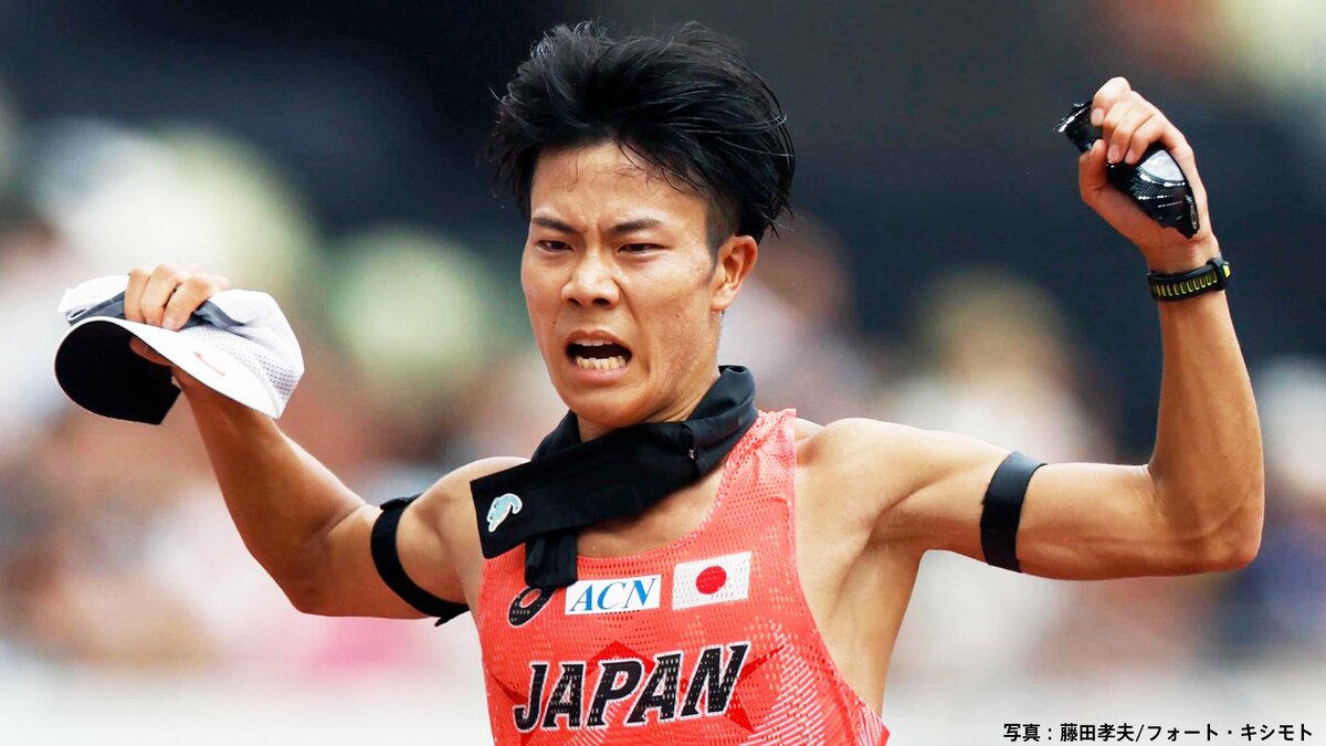 世界陸上入賞の競歩・吉川絢斗が富士通への加入発表「世界一という目標を達成できるよう、日々鍛錬」