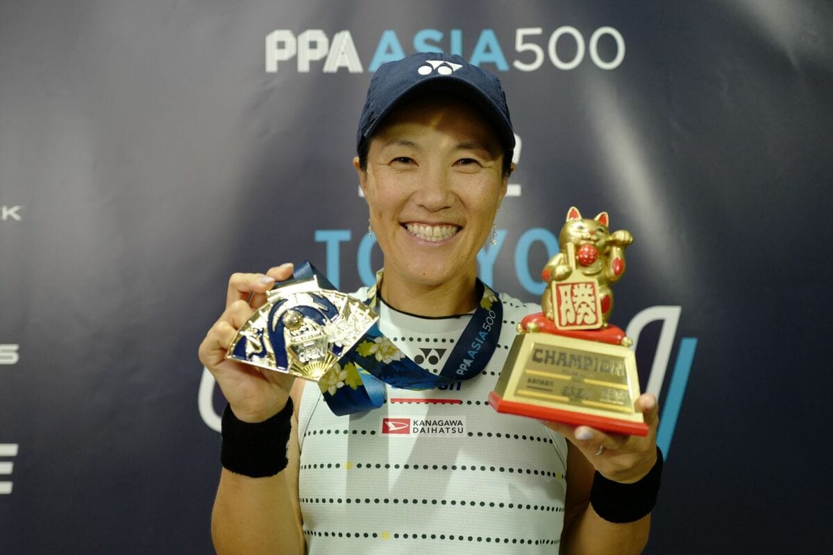地元・日本で金メダルの快挙 藤原⾥華が大逆転で日本人初の2勝目「あんな勝ち方できなかった」【ピックルボール東京OP】