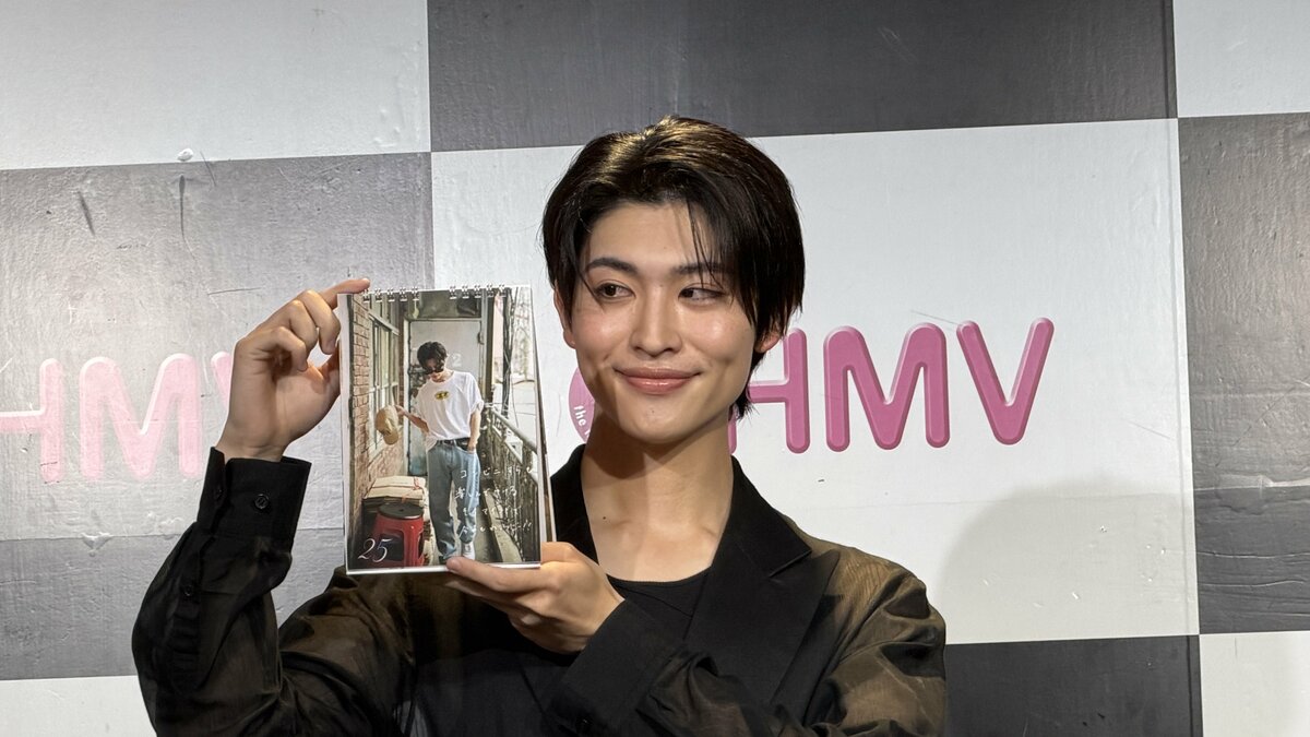 【GENIC・増子敦貴】メンバーへの韓国土産話で報道陣を翻弄〝あ、そうだ買わなかったんだった〟日めくりカレンダー活用法提案も〝増子ワールド〟炸裂