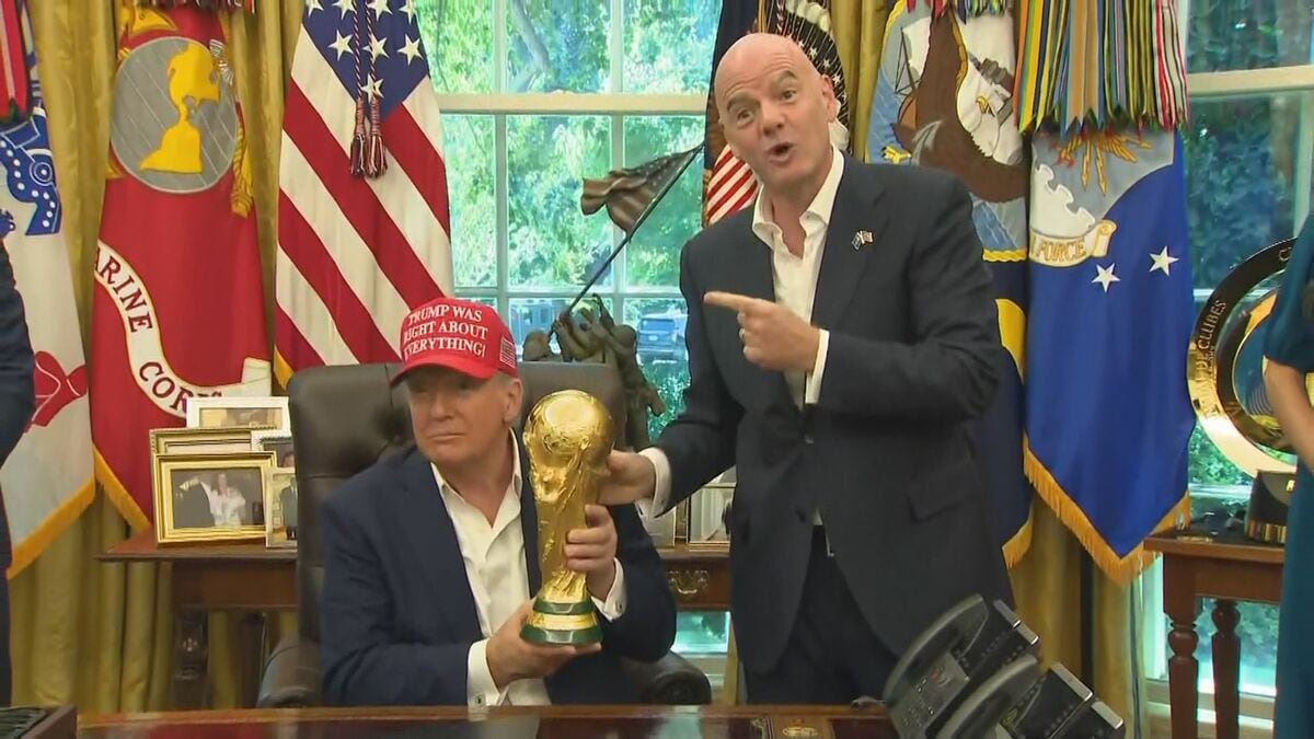 トランプ大統領「FIFAに審査を要請した」W杯・米代表選手の出場停止処分の見直し 「反則ではない」とも主張