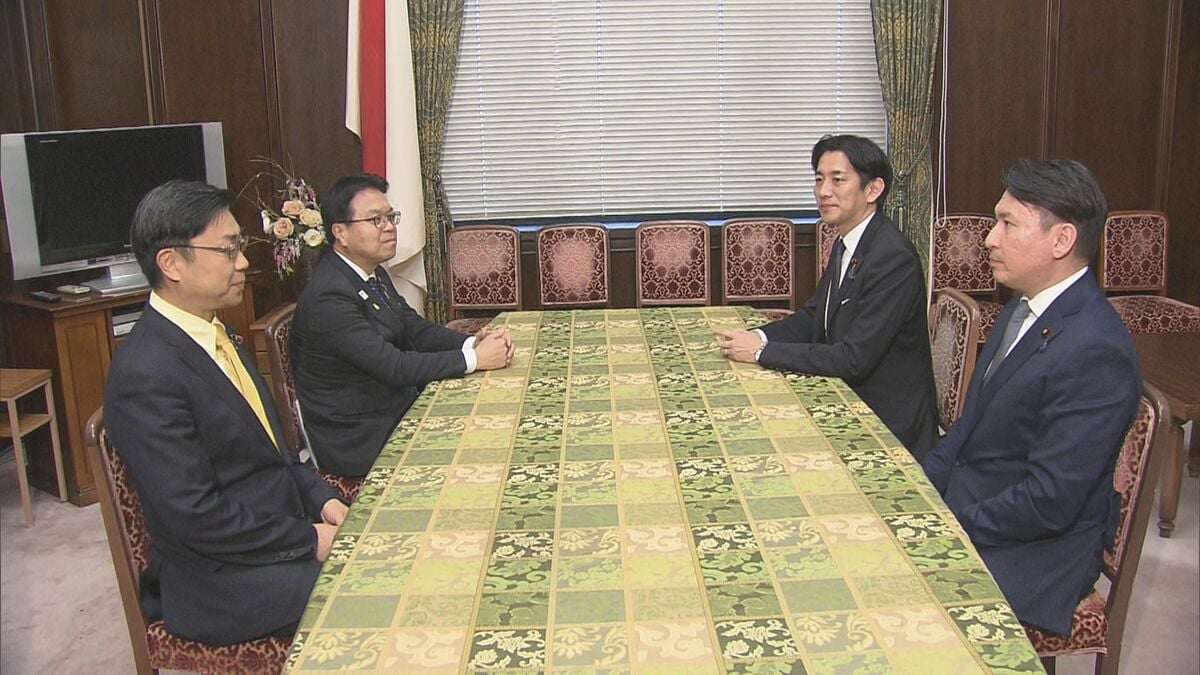 「副首都法案」めぐって自民・維新・国民民主・公明の政調会長が会談 修正協議を始めることで合意