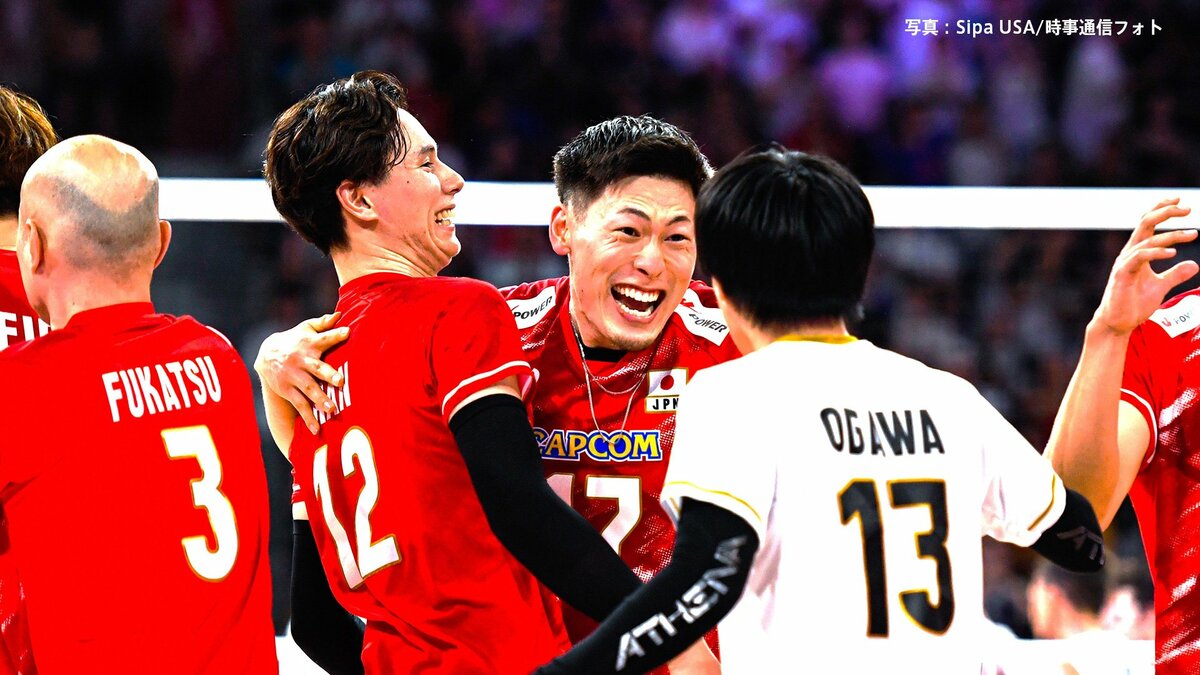 バレー男子日本代表、好調の高橋藍がチームをけん引「勝ちにこだわって戦った」、途中出場の宮浦健人はレギュラー獲得へ猛アピール【国際親善試合】