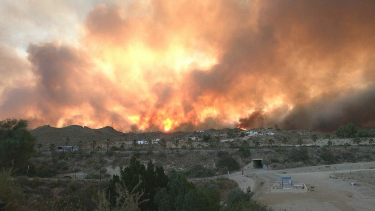 スペイン山火事で12人死亡 少なくとも23人行方不明 人気観光地の南部アンダルシア州・アルメリア