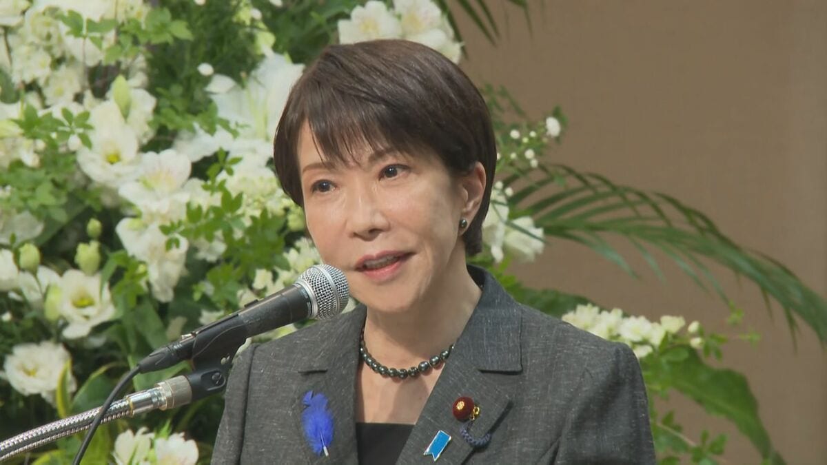 高市総理「安倍元総理のように闘う政治家でありたい」4年前に亡くなった安倍氏の追悼集会で決意語る