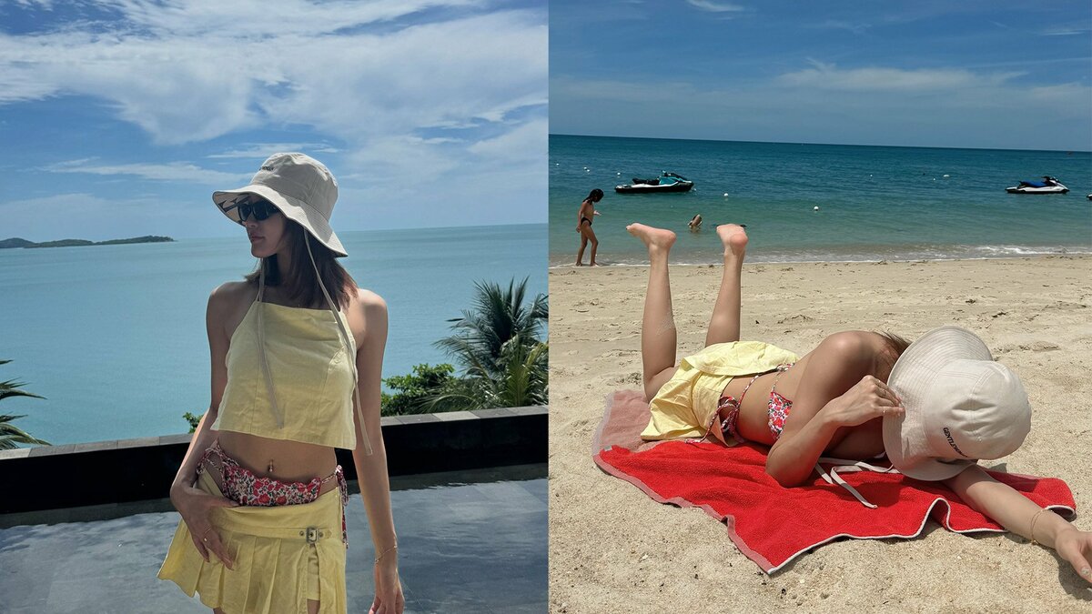 【 王林 】 「夏はじめるよー」圧巻のプロポーションでリゾート満喫 砂浜での日光浴やビキニ姿に「スタイル良すぎる」「めちゃくちゃ素敵です」の声