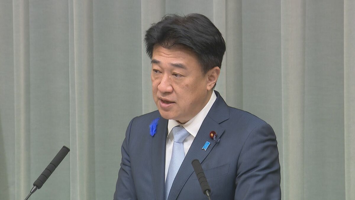 木原官房長官 中国からの弾道ミサイル発射時、Jアラートは「通告の有無や内容などを総合的に判断して適切に行う」
