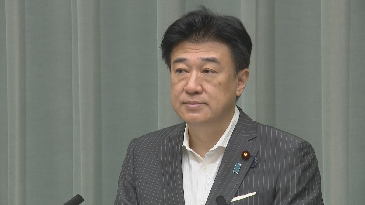 木原官房長官　すべての政府提出法案を会期内に成立させる考え重ねて示す