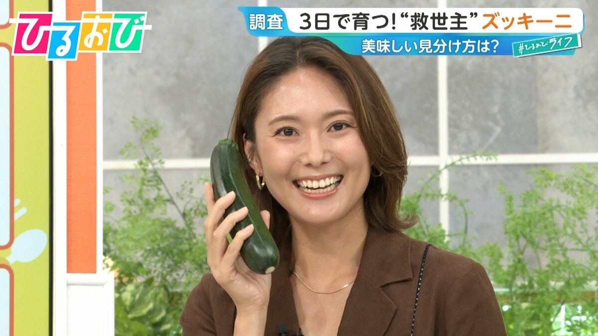 おいしい「ズッキーニ」は“長さ”で見分ける!?生姜焼きにあんかけも!農家直伝絶品レシピ【ひるおび】