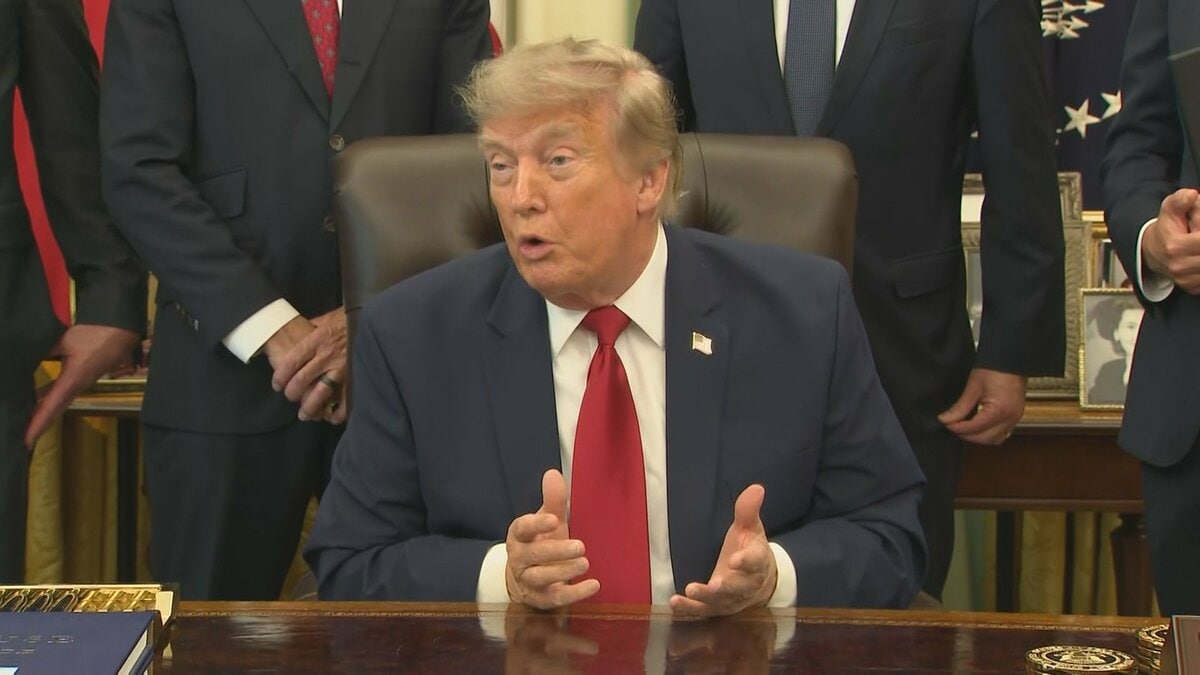 トランプ大統領 ワールドカップ決勝観戦へ ホワイトハウスが正式発表