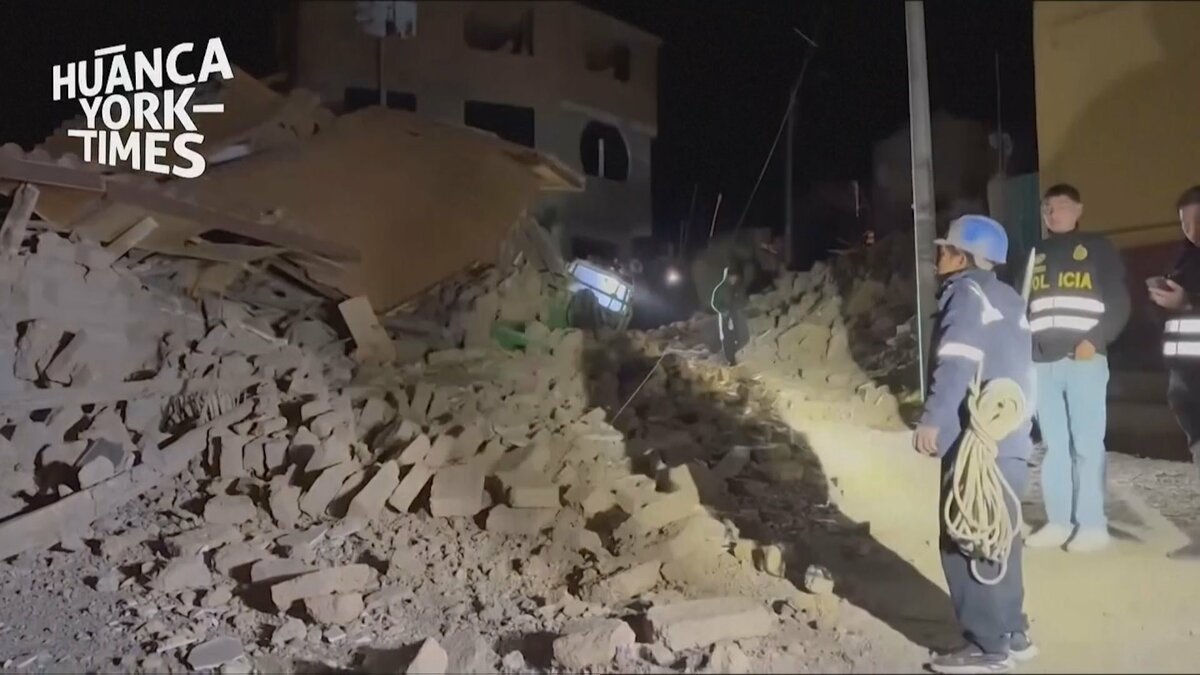 南米ペルーでM5.5の地震 少なくとも5人死亡、20人以上負傷