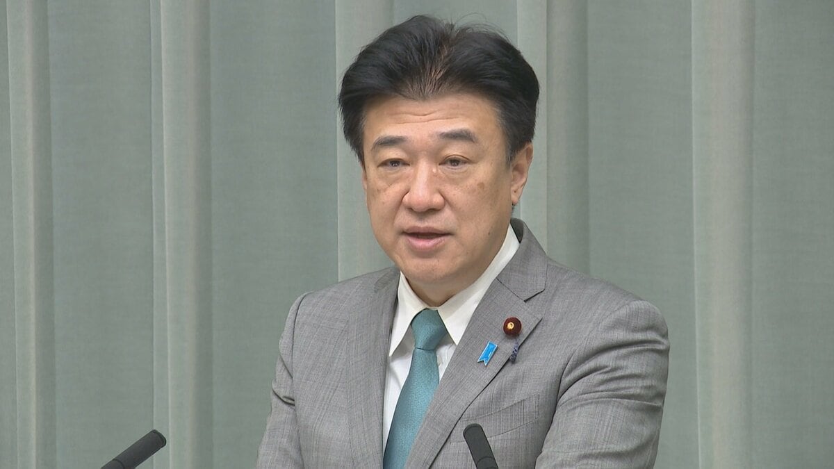 木原官房長官「国際社会の諸課題についてともに取り組む」 イギリス・バーナム新首相就任を受けて
