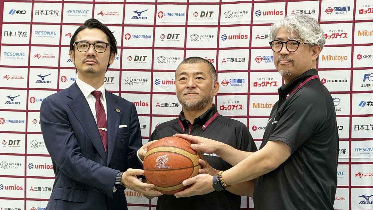 Bリーグ川崎・桶谷体制、本格始動!「古豪復活、目標はひとつ」篠山竜青「いい意味で自分らも気を引き締めて」