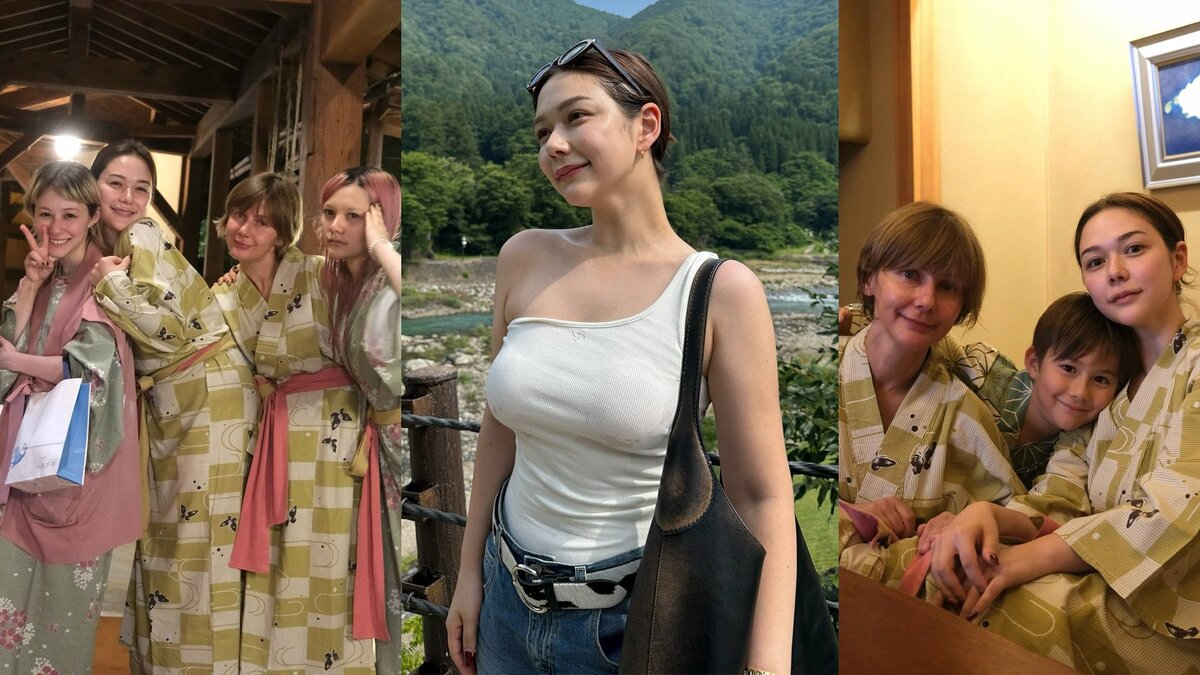 【 村重杏奈 】 「みんな産まれて来てくれてありがとう」大好きな家族と岐阜旅行 浴衣ショット&弟とのほっこりエピソードに「素敵な家族」と反響