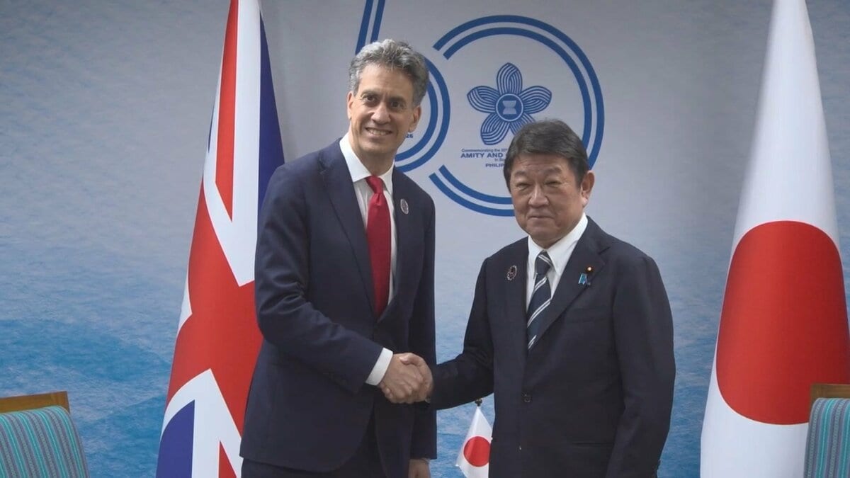 茂木外務大臣、イギリスの新外相と会談 バーナム政権のもとでも引き続き緊密な連携を確認