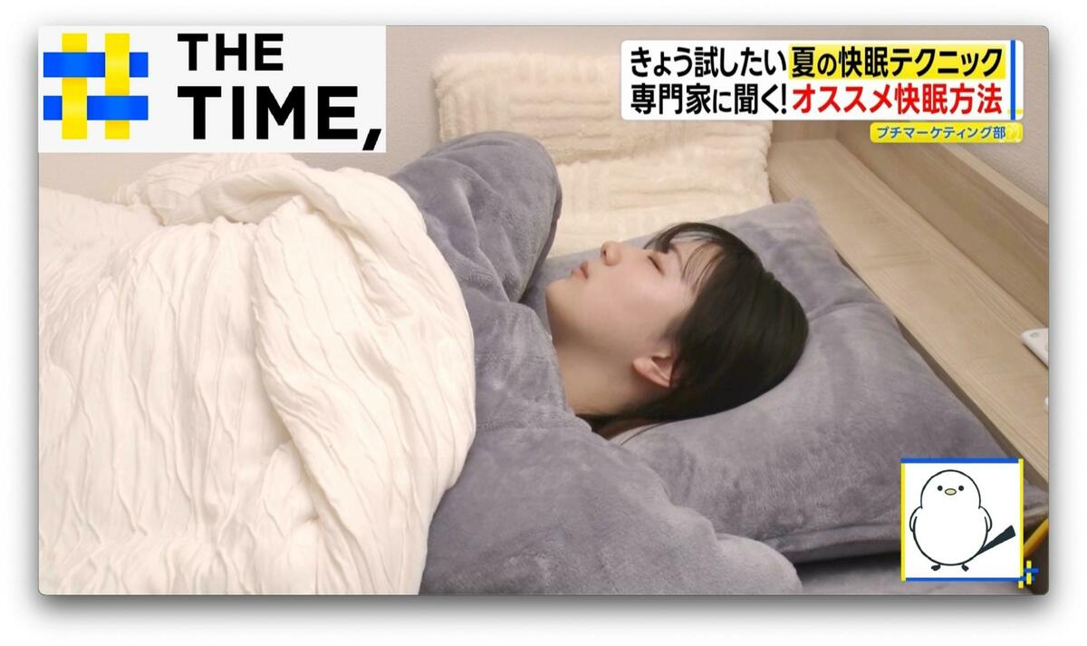 夏の快眠の秘訣は「脳を冷やす」…暑すぎ・冷えすぎ“ダブル解決”アイテムも【THE TIME,】