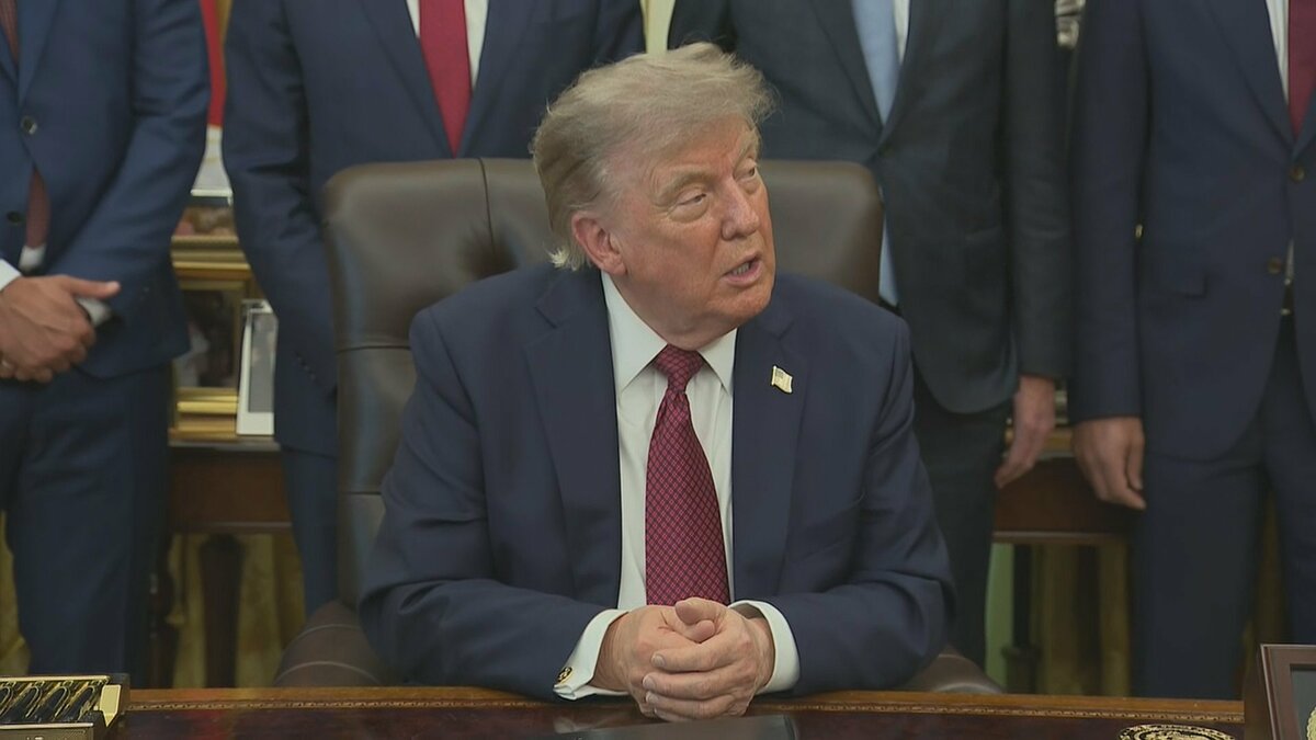 トランプ大統領「イランは合意の準備が出来てない」 戦闘終結の最終合意に向けた交渉の進捗を「見守る」との考えを示す