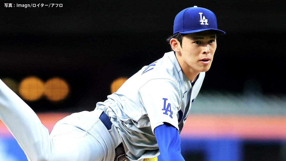佐々木朗希、2か月ぶりの勝利!9奪三振の快投で4勝目 大谷翔平が勝ち越し犠飛含む2安打1打点