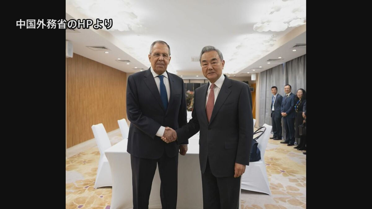 中ロ外相が会談「日本の再軍備化を許さない」との考えを確認