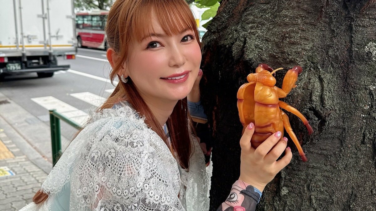 【 中川翔子 】〝セミのぬけがらくれた!ひい!〟「通りすがりのお兄さん」に感謝 ガチャ・クレーンゲーム・特撮&アニメの中野(ブロードウェイ)愛爆発