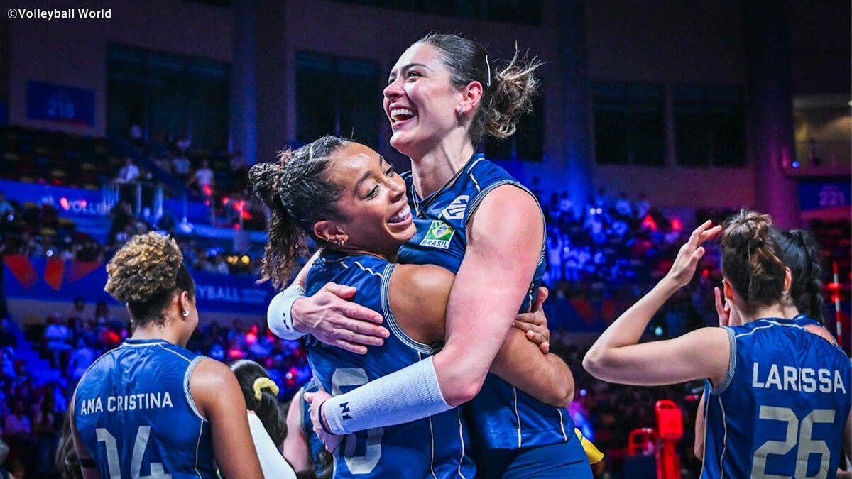 女子決勝カードが決定 初V狙うブラジルとトルコが激突 3位決定戦は中国ーイタリア【ネーションズリーグ】