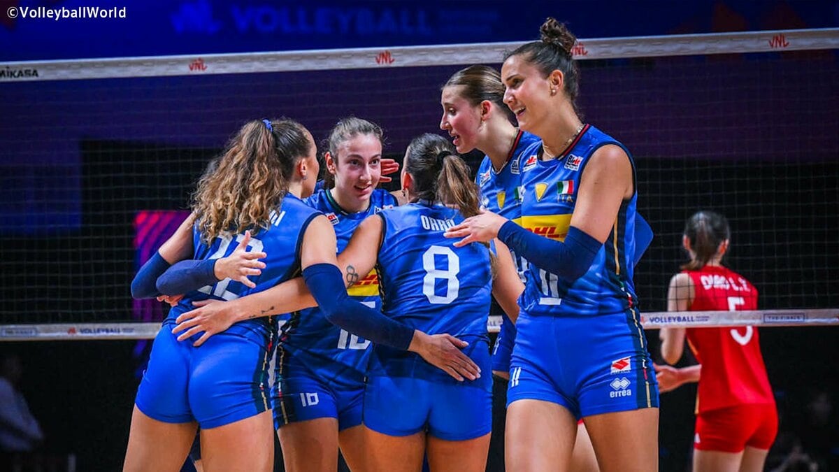 イタリアが中国に勝ち3位、完全アウェーの中でアントロポーバが26得点の大暴れ【ネーションズリーグ】