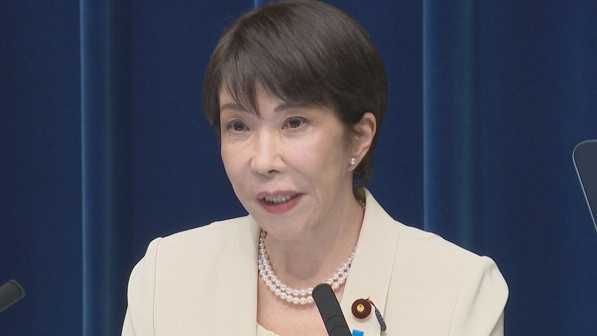 高市総理　福岡県議会の現金授受疑惑について「まずは福岡県連で事実確認されることが重要」