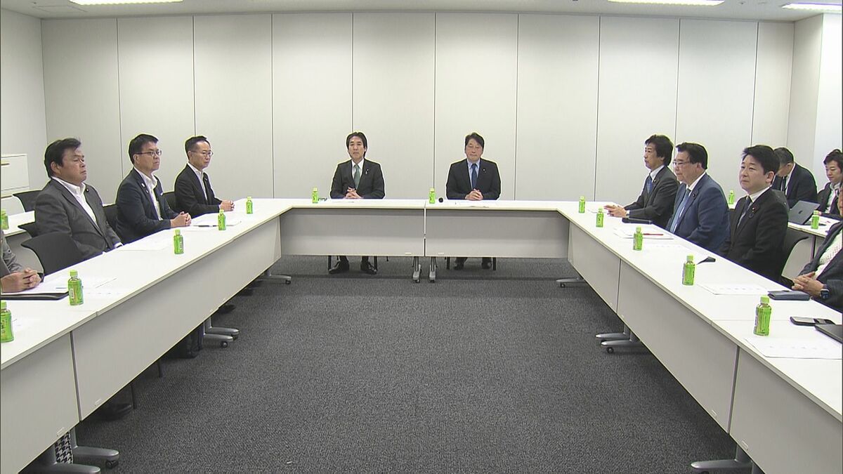 食料品の消費税減税　中間とりまとめ案を正式に了承　国民会議の実務者会議