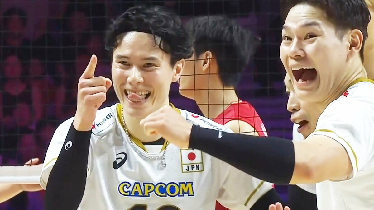 バレー男子日本代表、準決勝進出!“完全アウェー”も中国に逆転勝利で無傷の13連勝【ネーションズリーグ】