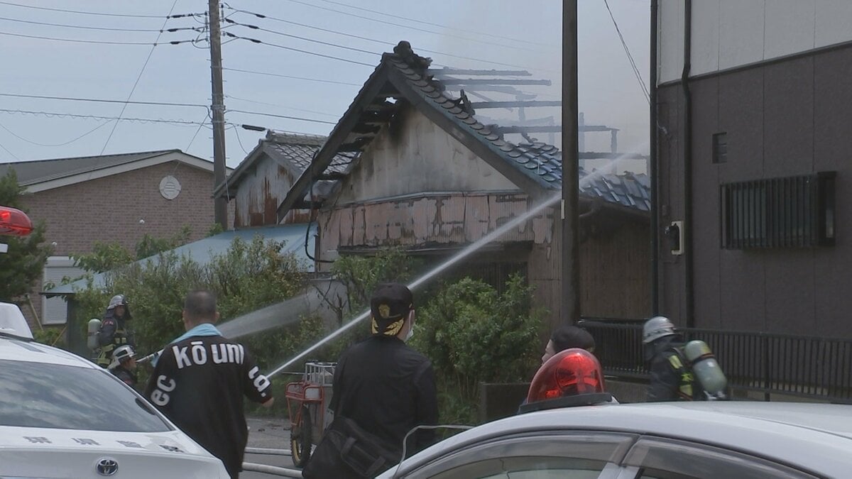 千葉・木更津市の平屋建て住宅で火事　けが人・逃げ遅れなし